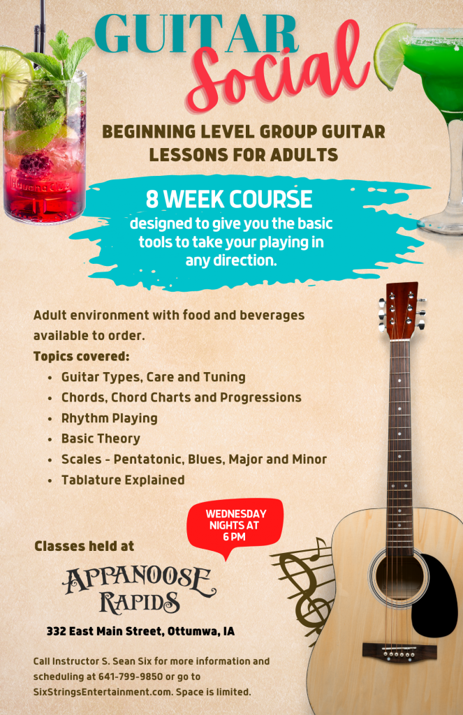 Copy of Appanoose rapids guitar class